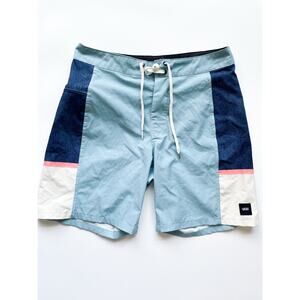 Vans Colorblock Board Shorts Swim Trunks Size 29